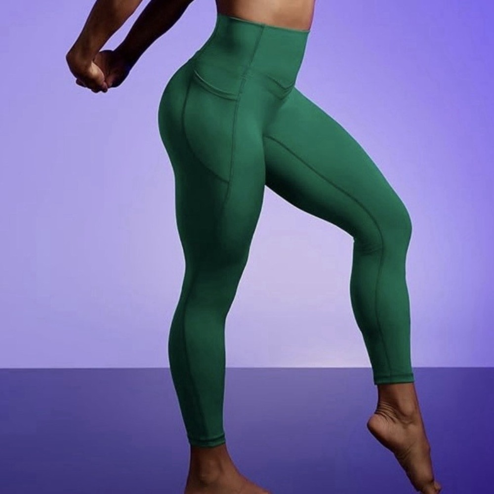 IUGA High Waist Yoga Pants with Pockets Leggings Tummy Control Size Small